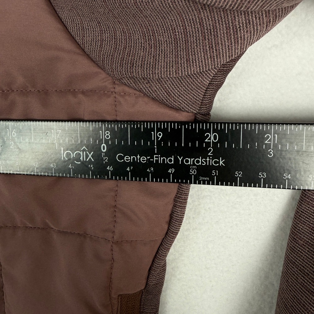 Picture Organic Lixi Tech Sweater Womens M Ash Rose Purple Quilted Pulllover - Picture 8 of 10